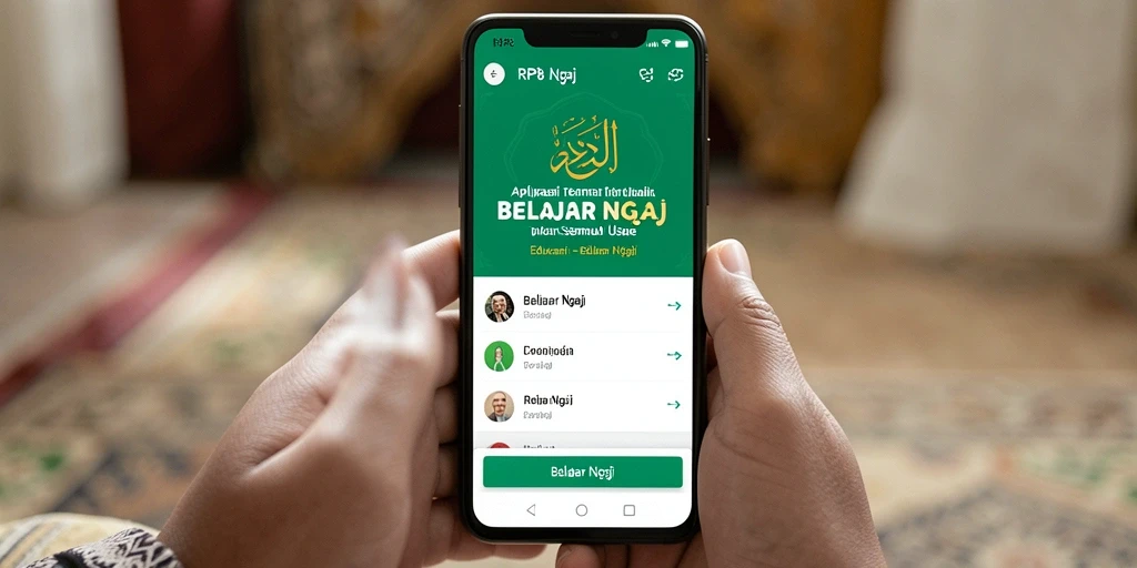 Tampilan antarmuka RP8 yang menarik dan mudah dipahami.