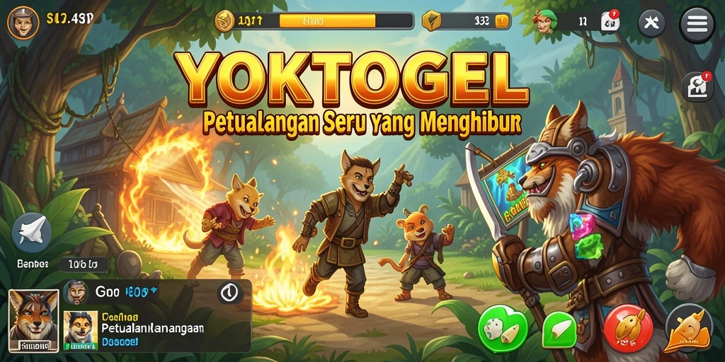 Tampilan antarmuka YOKTOGEL yang menarik pada saat petualangan.