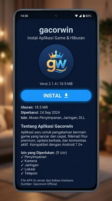 Unduh dan Instal Gacorwin APK untuk Android