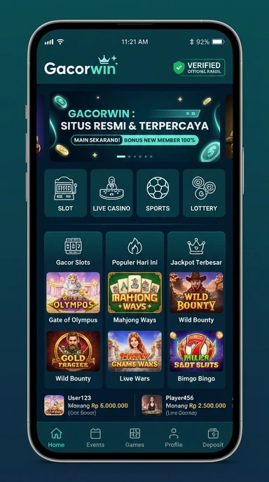 Halaman Resmi Gacorwin untuk Pengguna Android Indonesia